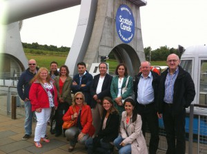 Visita al Falkirk Wheel Glasgow